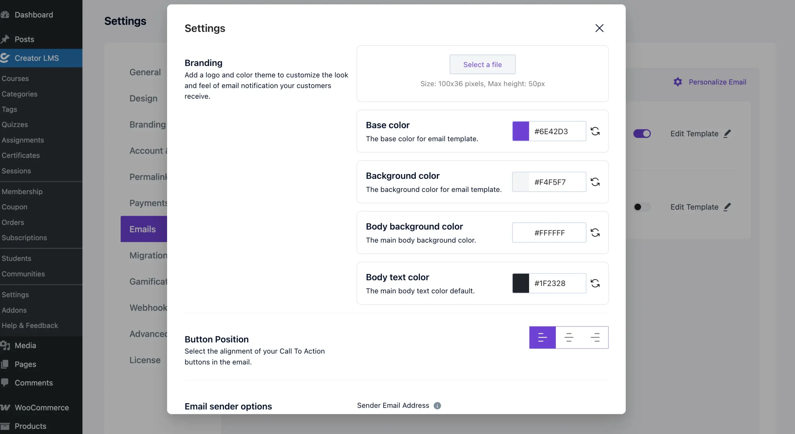 Settings 11 Creator LMS Email Settings scaled