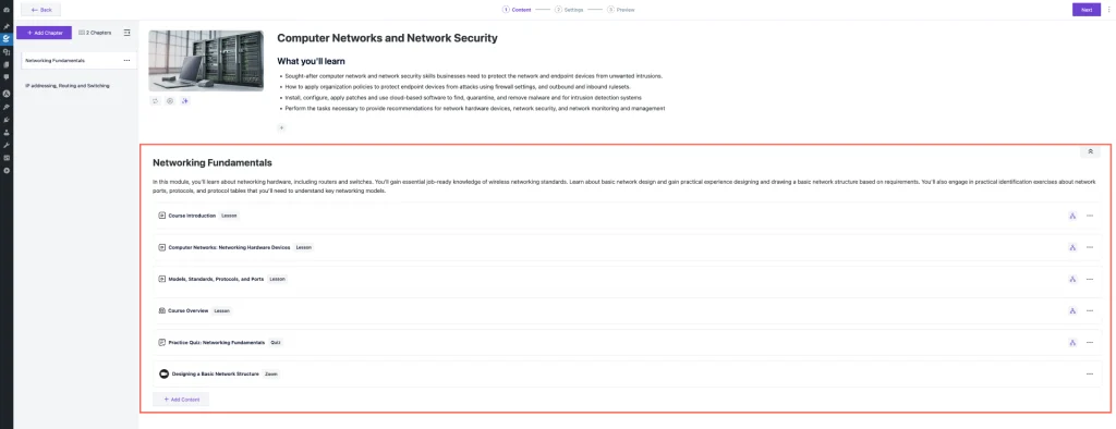 All Chapters and Modules