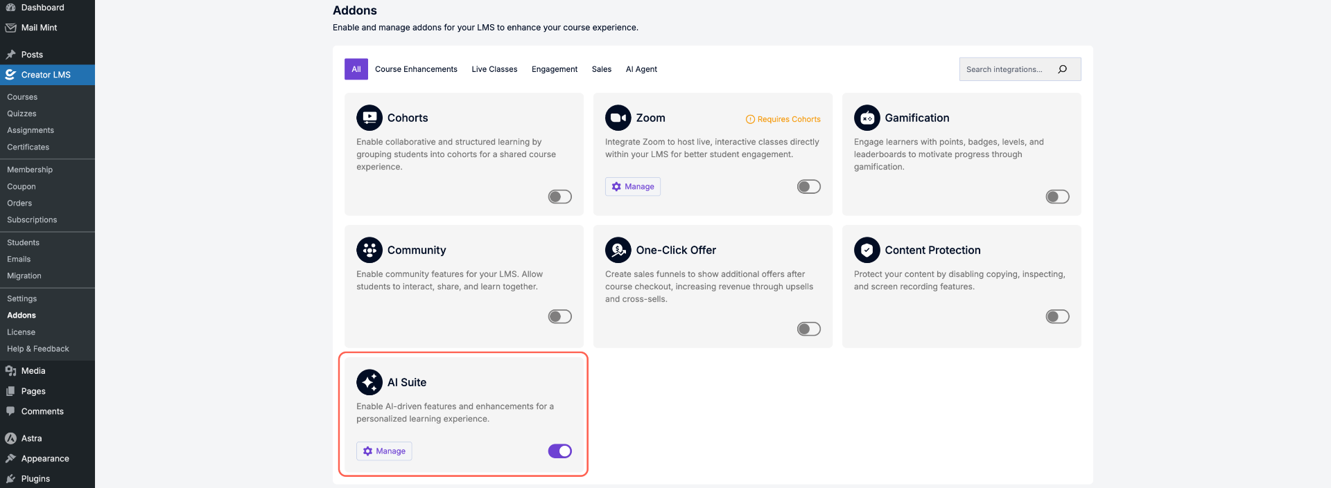 Generating Course Outline | Creator LMS