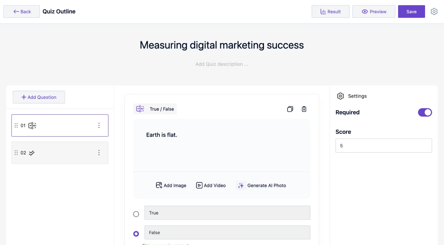 Introducing Creator LMS – Built For Creators, Built To Engage, Built To Monetize 10 Interactive quiz Feature
