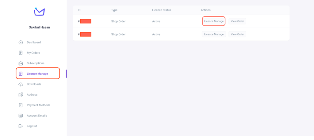 Pro Installation 5 License Manage