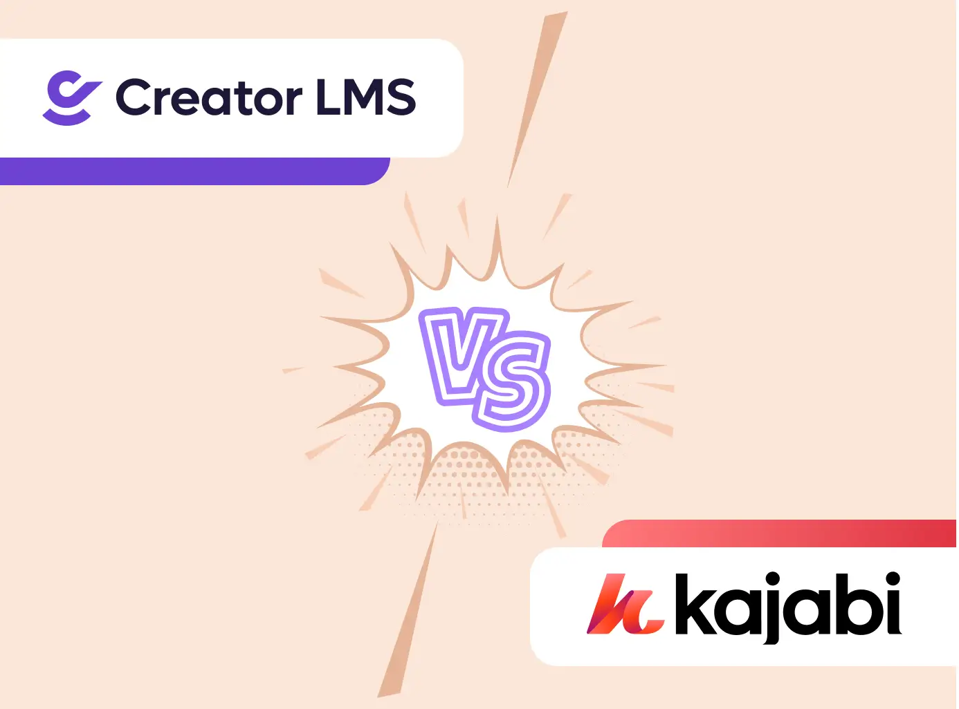 Creator LMS vs Kajabi- Hero image