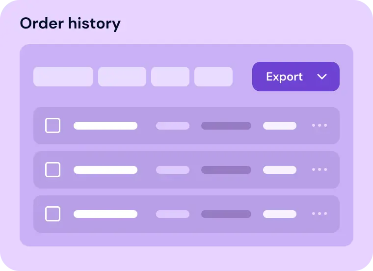 Order & Subscription Management
