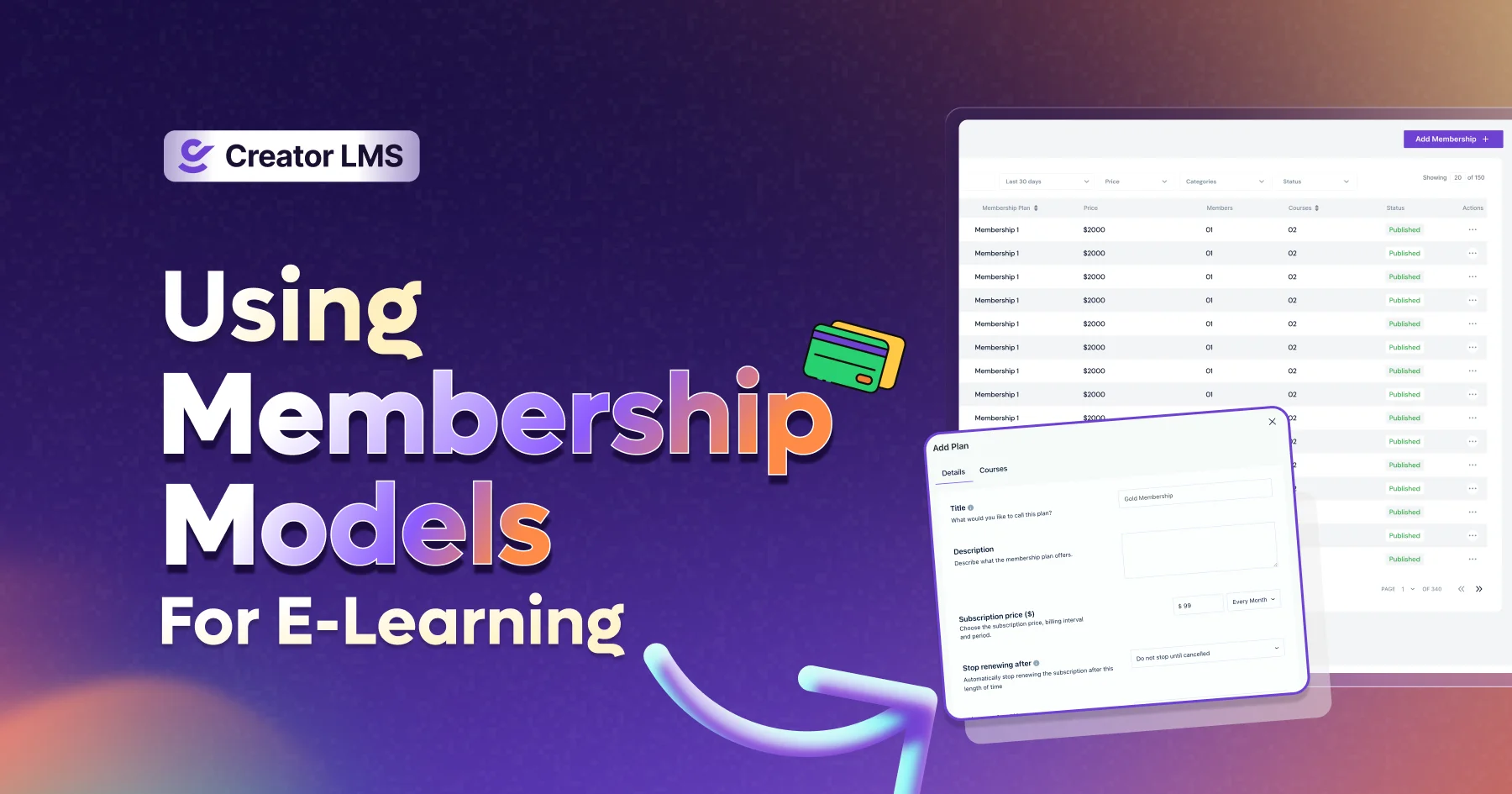 How To Use Membership Models For Your eLearning Business [2026]