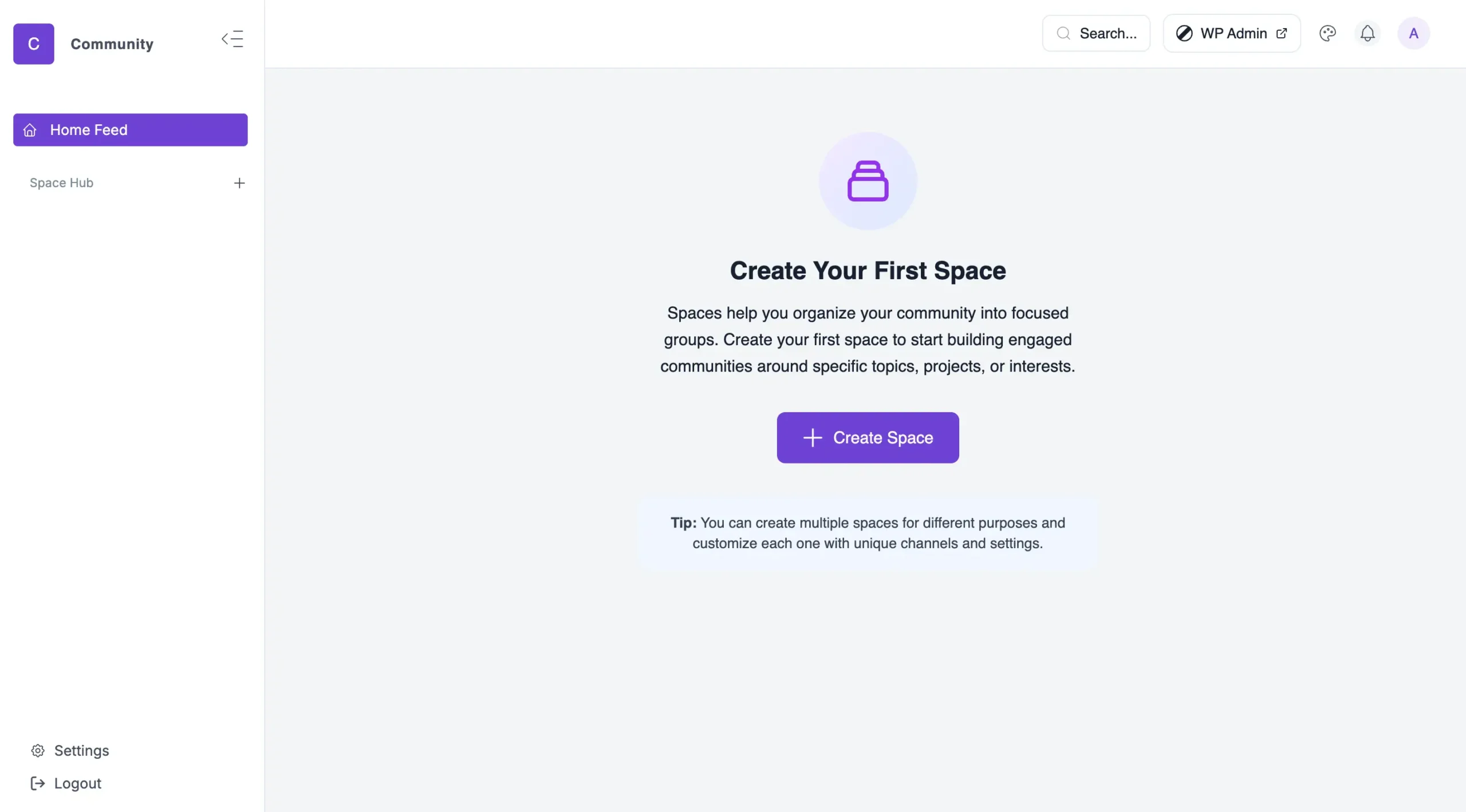 Creator LMS Community Addon Blank Interface scaled